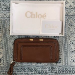 Chloe Marcie great condition tan wallet